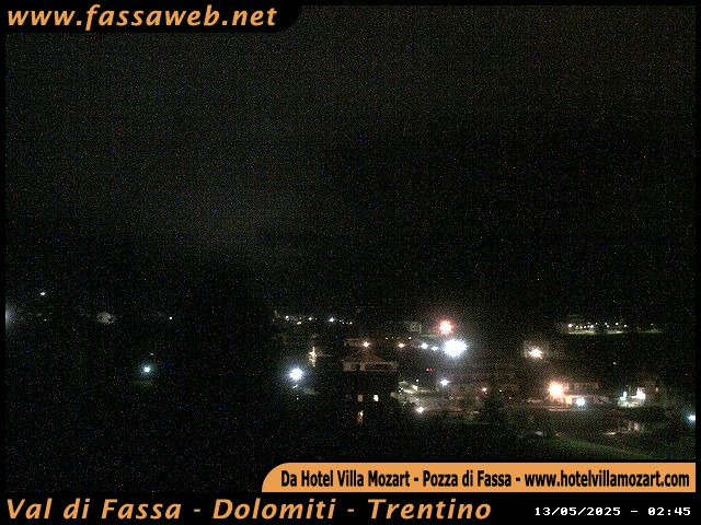 immagine della webcam nei dintorni di Canazei: webcam Pozza di Fassa