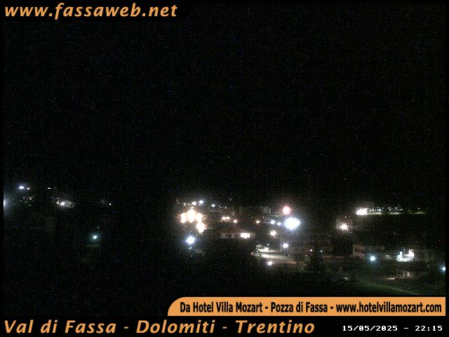 immagine della webcam nei dintorni di Ciampac Alba: webcam Pozza di Fassa