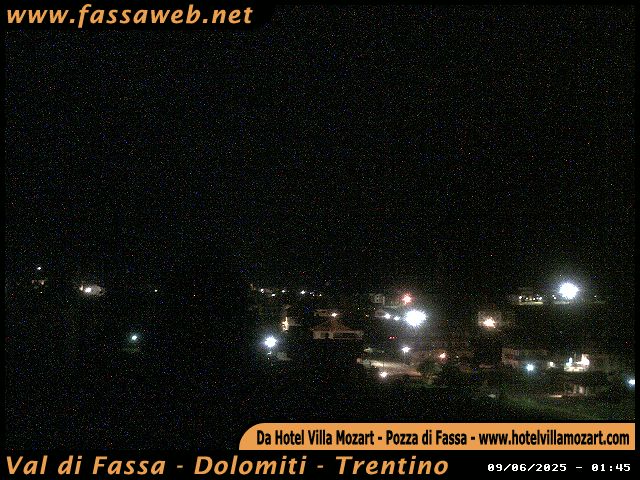 immagine della webcam nei dintorni di Vigo Ciampedie: webcam Pozza di Fassa