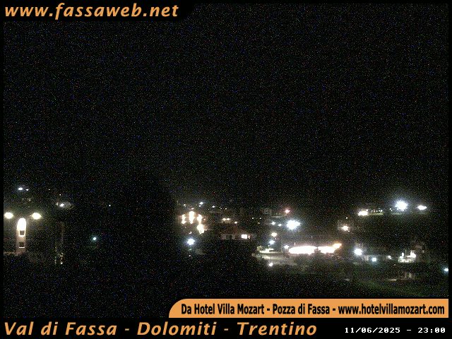 immagine della webcam nei dintorni di Carezza al lago: webcam Pozza di Fassa