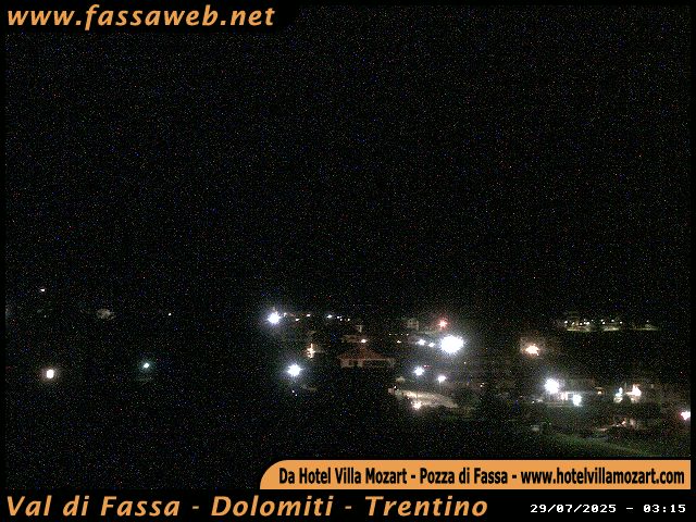 immagine della webcam nei dintorni di Paneveggio: webcam Pozza di Fassa