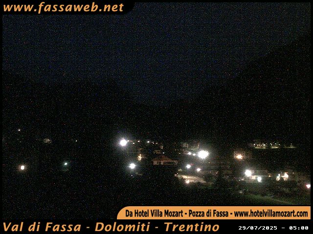 immagine della webcam nei dintorni di Paneveggio: webcam Pozza di Fassa