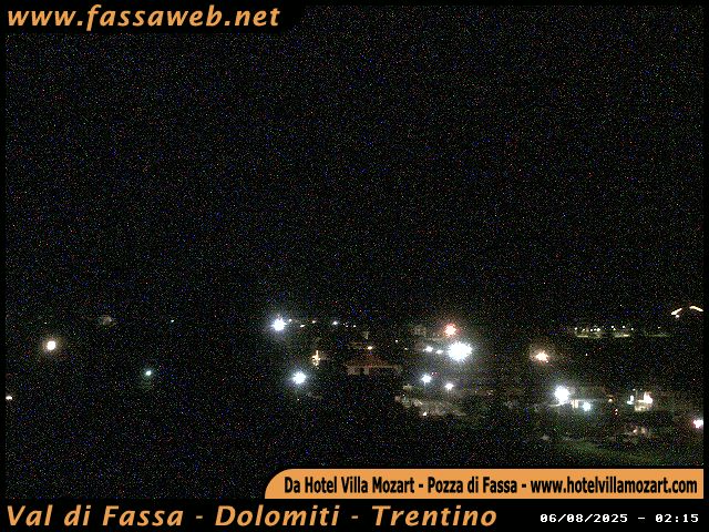 immagine della webcam nei dintorni di Pera di Fassa: webcam Pozza di Fassa