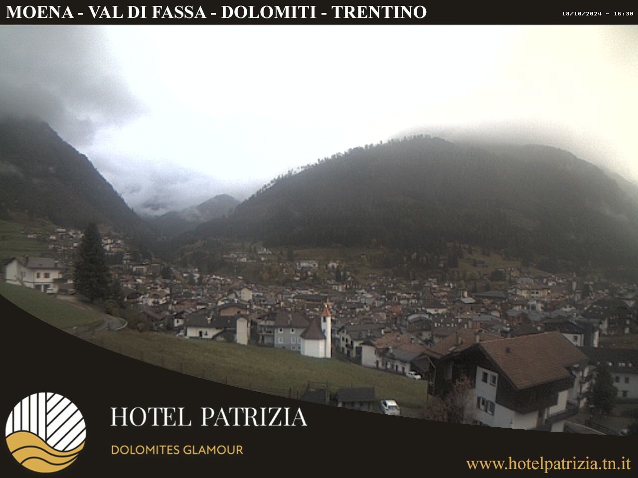 Webcam Paese di Moena, Val di Fiemme