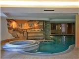  - Abbiamo una vasta zona salute (circa 200 mq.) comprendente:
- Piscina riscaldata coperta con angolo idromassaggio e nuoto controcorrente
- Sauna grande per 10 - 12 posti
- Bagno turco ampio per 6 - 8 posti
- Solarium corpo

Inoltre piccolo giardino all