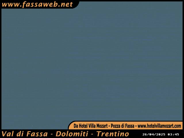 Webcam Pozza di Fassa - Val di Fassa - Dolomiti - Trentino