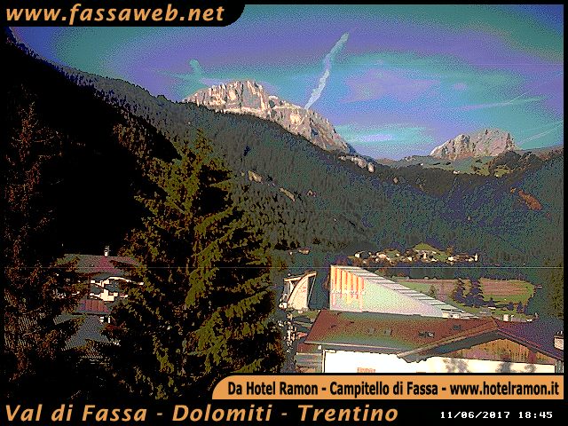 Webcam Campitello di Fassa - Val di Fassa - Dolomiti - Trentino